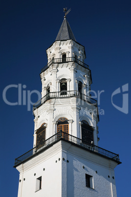 Nevjansky falling tower of XVIII century