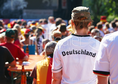 Public Viewing - Deutsche Fans