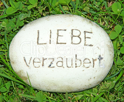 Liebe verzaubert - Gedenkstein