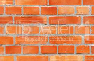 Ziegelstein Mauer - Orange Brick Wall