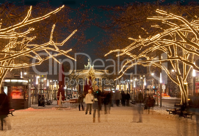 berlin brandenburger tor christmas