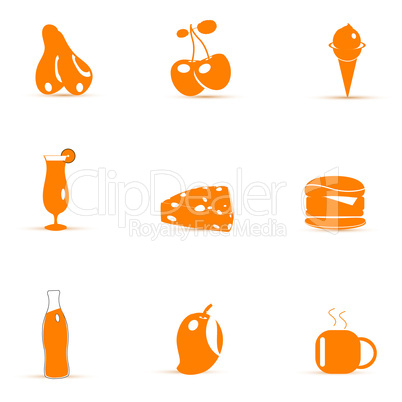 junk food icons