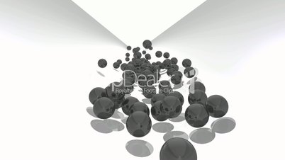 3D Ball Tube Movie - Black 01