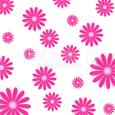 retro floral background