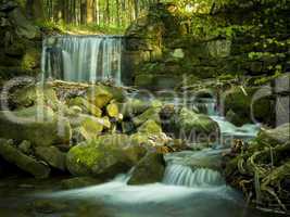 waterfall stream