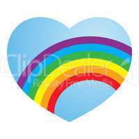 gay love heart