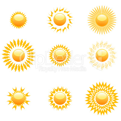 shapes of sun