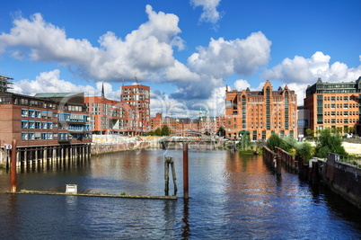 Hamburger Hafencity und Speicherstadt