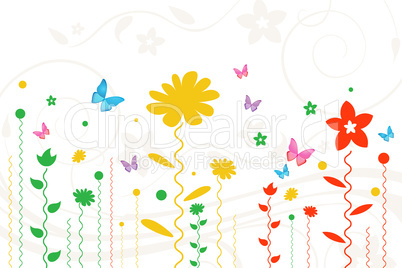 simple floral card