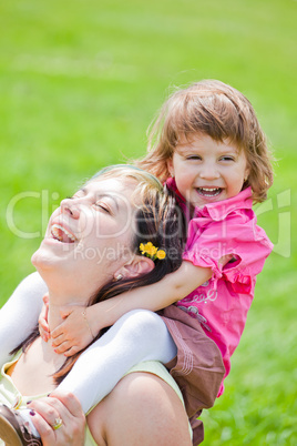 Mother and daughter