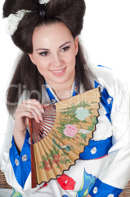 Portrait Of Geisha