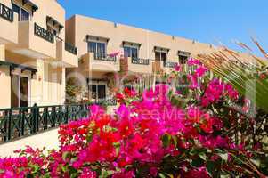 Recreation area of popular hotel, Sharm el Sheikh, Egypt