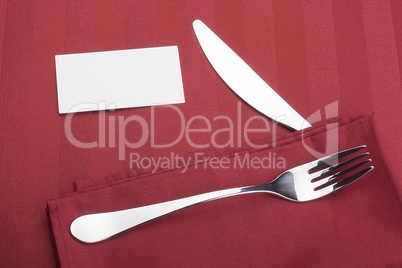 Knife and fork