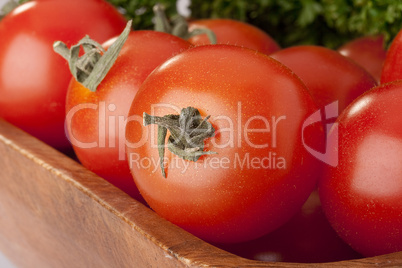 Small red tomatoes