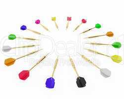 Set of darts