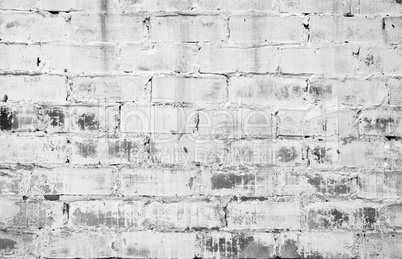 White brick wall