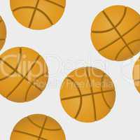 basketballs pattern
