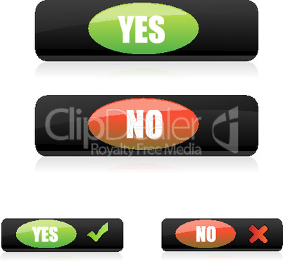 Ja und Nein- Button