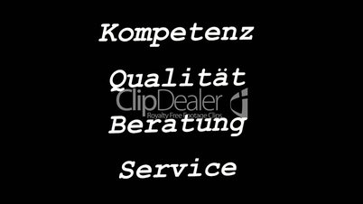 Kompetenz - Qualität - Beratung - Service