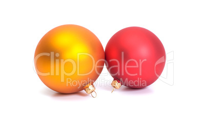 Christmas balls.