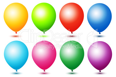 colorful ballons
