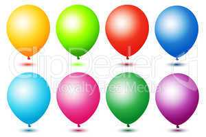 colorful ballons