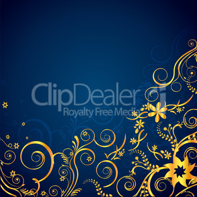 floral vector background