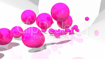 3D Ball Tube Pic - Pink 02