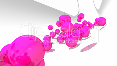 3D Ball Tube Pic - Pink 04