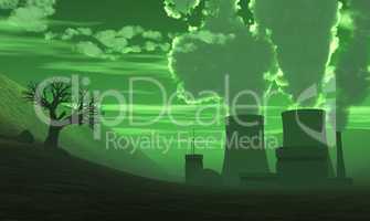3D Kernkraftwerk - Der Super-Gau grün 02