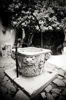 Fountain at Bran Castle