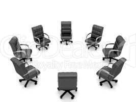 Office armchair set one
