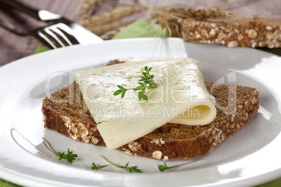 Brot mit Käse / bread with cheese
