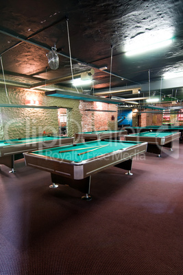 Billiard room