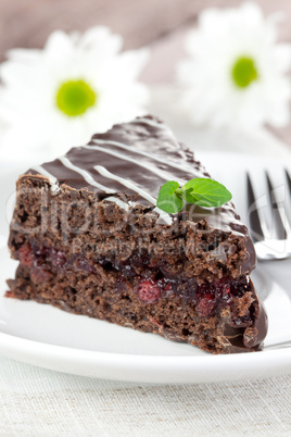 frische Schokotorte / fresh chocolate pie