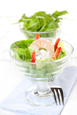 Appetizer mit Garnele / appetizer with prawn