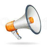 Orange Bullhorn