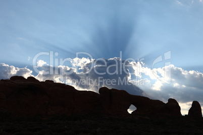 Sunbeams Arches NP