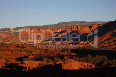 Sunrise Capitol Reef NP