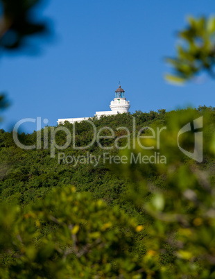 Old lighthouse at Cape San Juan