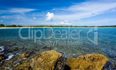 Circular bay near Cabo Rojo