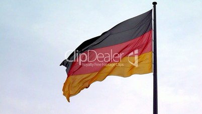 Deutschland Flagge im Wind - German Flag