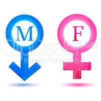 male and female icons
