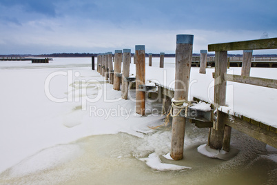 Bodden im Winter