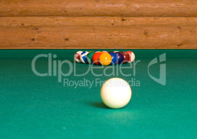 Pool balls.