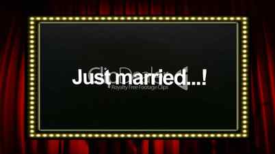 Just married...! - Video Animation
