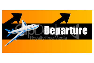 departure plane