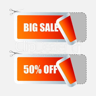 sale tags