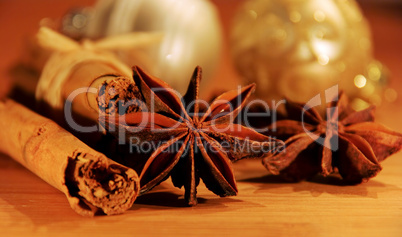 Zimtstange und Anisstern - cinnamon stick and star from anis 20