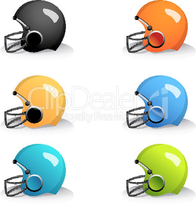 colorful helmets